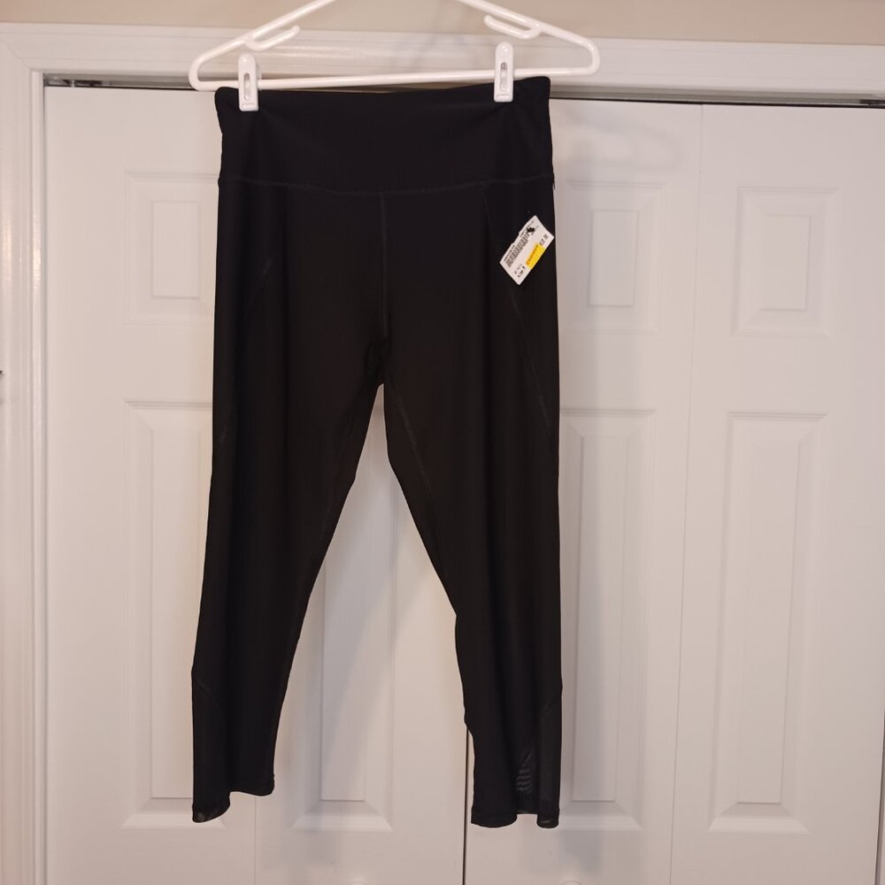 #389 3/$18 - N.Y.L Black Leggings Size Medium